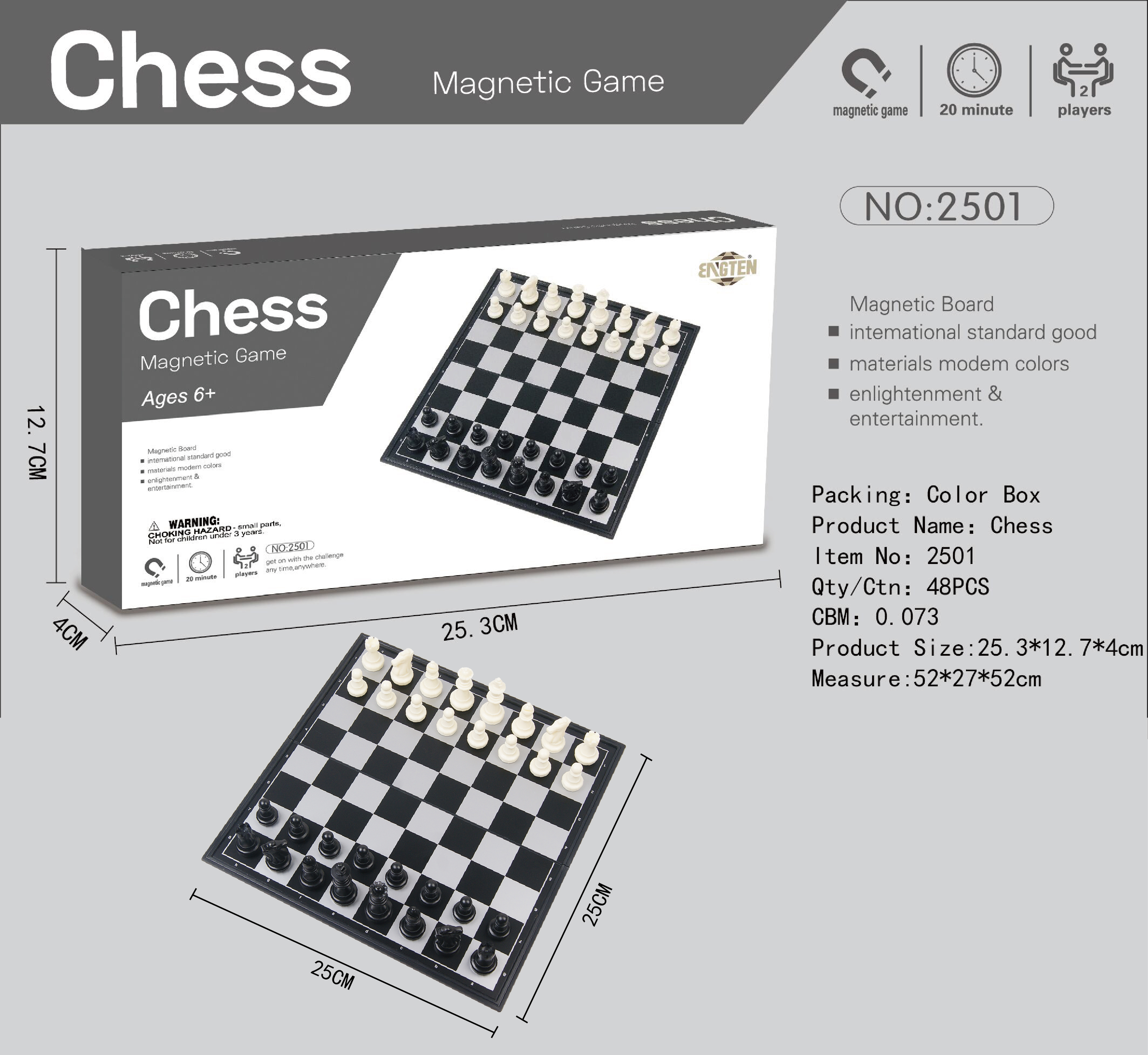 Magnetic Chess
